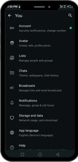 GB WhatsApp Screenshot 2